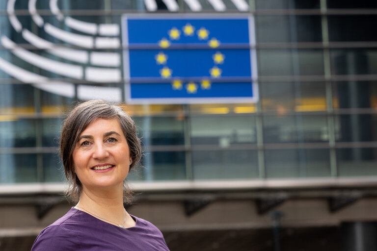 Suriet 8: Anna DEPARNAY-GRUNENBERG in the EP in Brussels