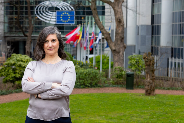 Fotó 1: Anna DEPARNAY-GRUNENBERG in the EP in Brussels