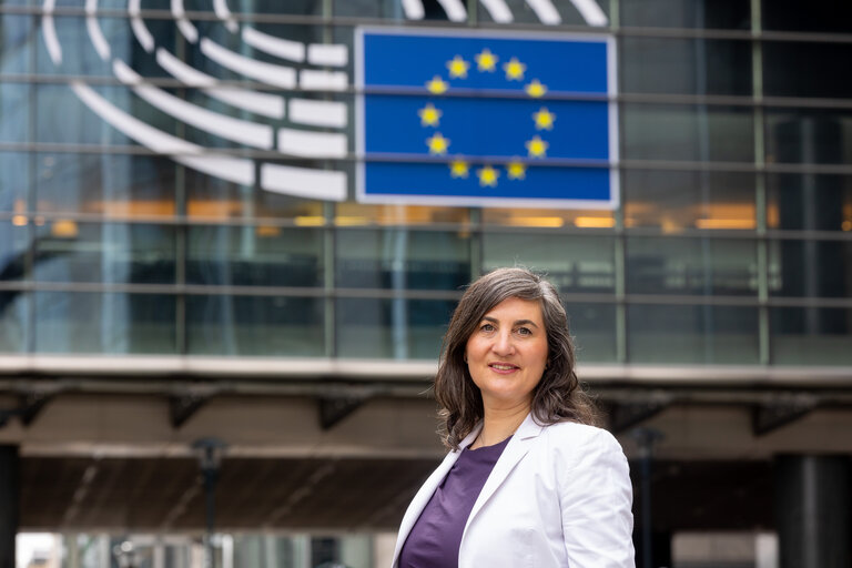 Anna DEPARNAY-GRUNENBERG in the EP in Brussels