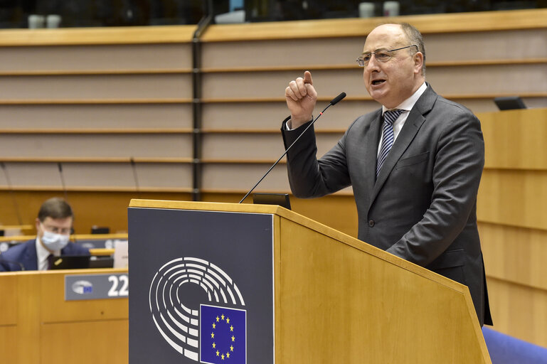 Fotografi 44: EP Plenary session - European Semester: Annual Sustainable Growth Strategy 2021