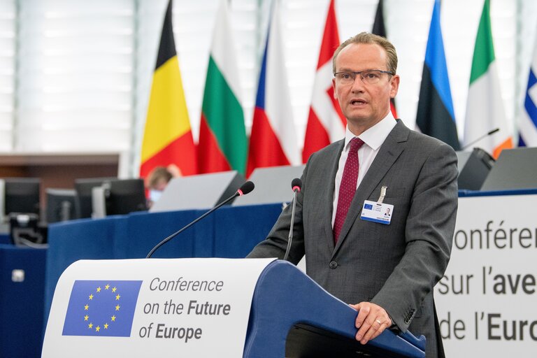 Photo 36: Conference on the Future of Europe (CoFoE) - Inaugural Plenary