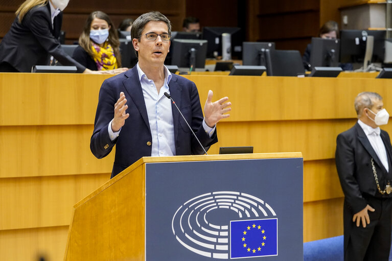 Fotografie 39: EP Plenary session - A WTO-compatible EU carbon border adjustment mechanism