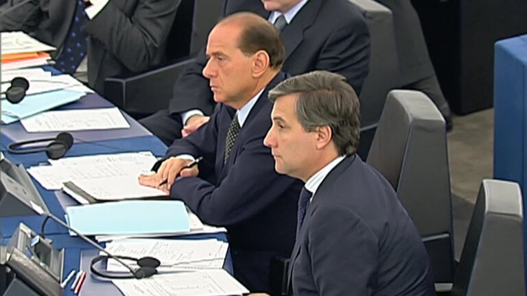 Memoclip: Silvio BERLUSCONI and the European Parliament