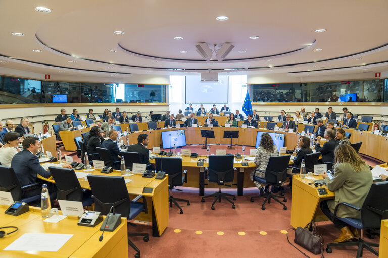 Fotografi 2: Meeting of the EP Conference of Presidents.