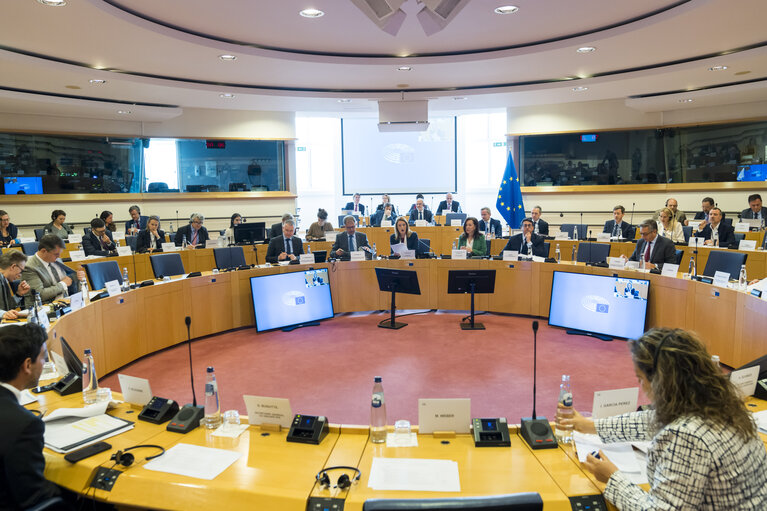 Photo 4: Meeting of the EP Conference of Presidents.