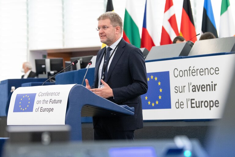 Photo 35: Conference on the Future of Europe (CoFoE) - Inaugural Plenary