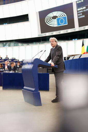 Fotografie 39: EP Plenary session - Joint debate - Fit for 55