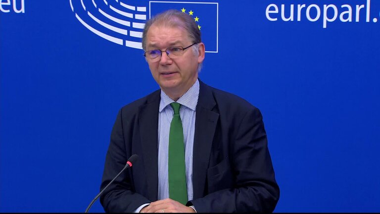 Press conference by Philippe LAMBERTS (Greens/EFA, BE) and Terry REINTKE (Greens/EFA, DE), Group Leaders - Greens/EFA Press briefing