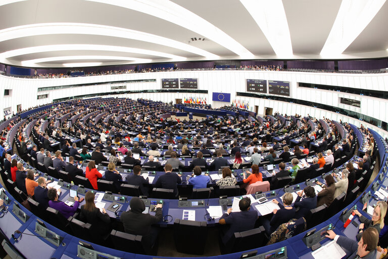 Foto 10: EP Plenary session - Voting session