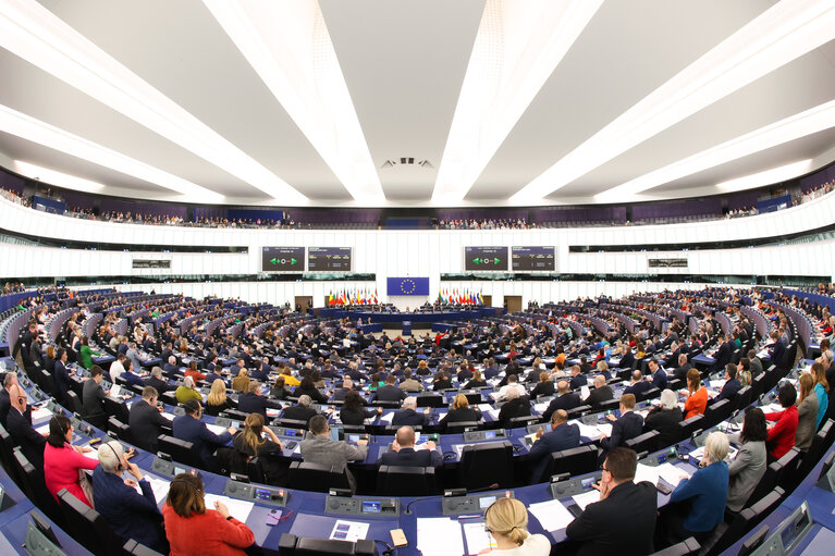 Foto 18: EP Plenary session - Voting session