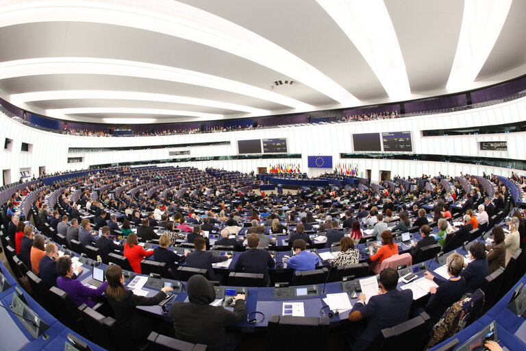 Foto 13: EP Plenary session - Voting session