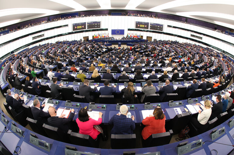 Foto 19: EP Plenary session - Voting session