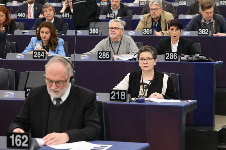 Foto 38: EP Plenary session - Voting session