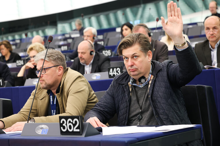 Foto 14: EP Plenary session - Voting session