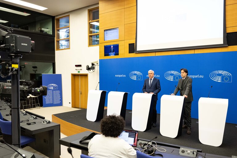 Fotografia 6: Press conference on the trilogue agreement on the Chips Act