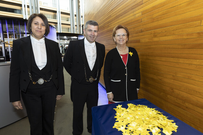 Valokuva 4: EP Plenary session - 80th anniversary of the Uprising in the Warsaw Ghetto