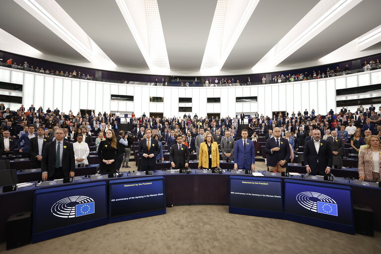 EP Plenary session - 80th anniversary of the Uprising in the Warsaw Ghetto