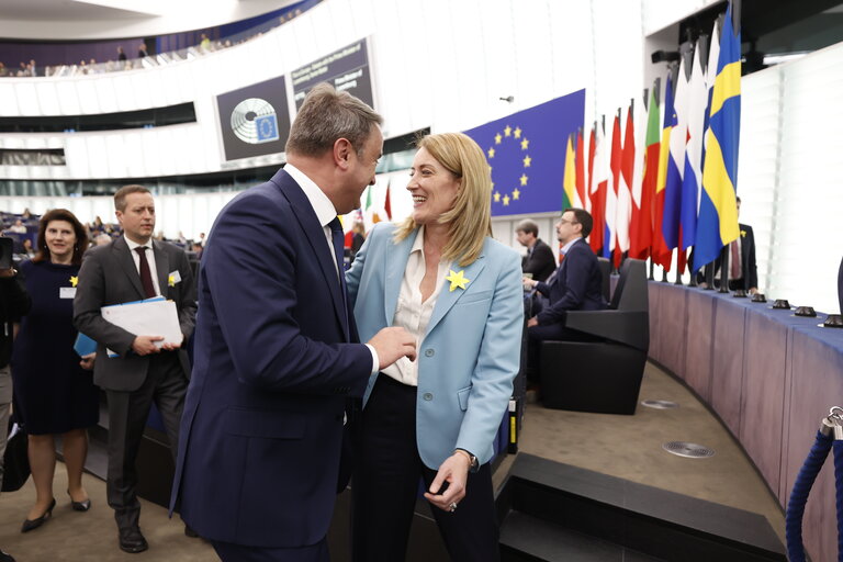 Fotografia 5: EP Plenary session - 80th anniversary of the Uprising in the Warsaw Ghetto