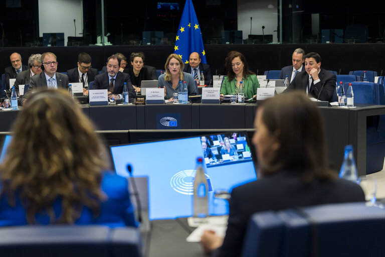 Fotografija 2: European Parliament’s Conference of Presidents