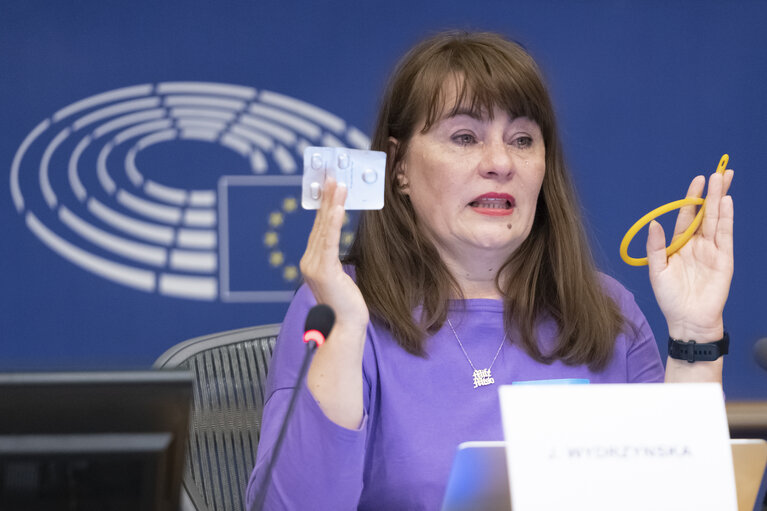 Photo 6 : FEMM hearing backlash against women's rights