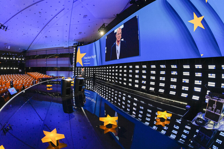 Fotografia 28: European Elections 2019 - Election night - Ambiance Shots