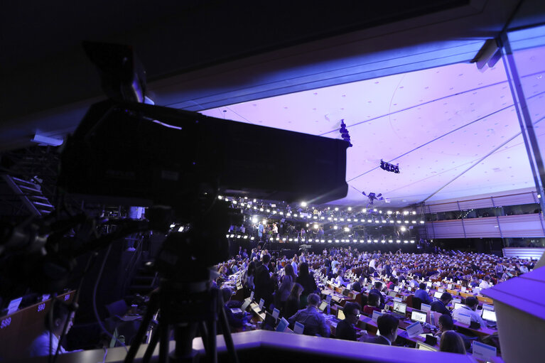 Fotografia 11: European Elections 2019 - Election night - Ambiance Shots