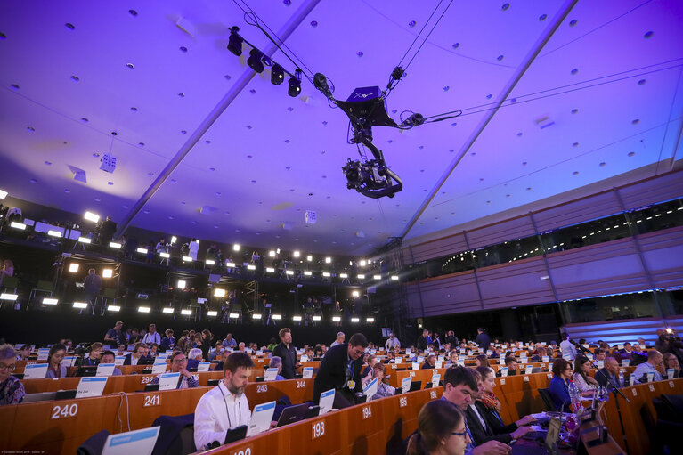 Fotografia 7: European Elections 2019 - Election night - Ambiance Shots