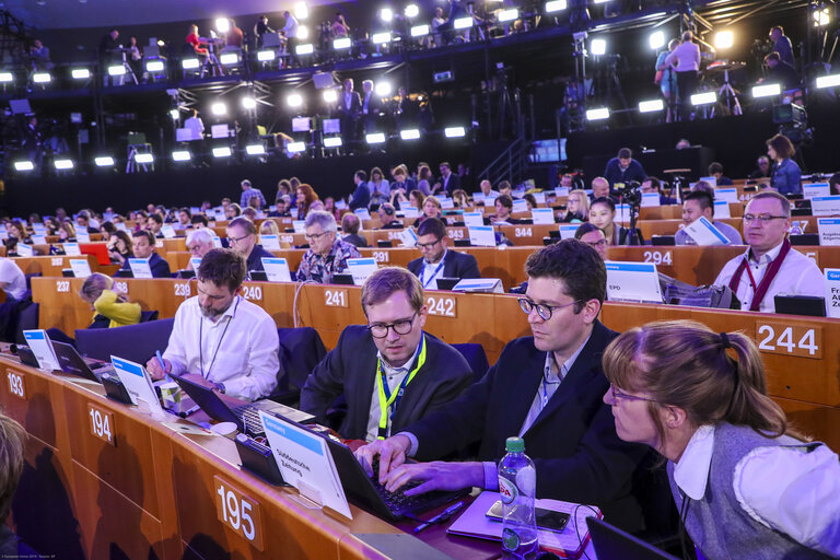 Fotografia 5: European Elections 2019 - Election night - Ambiance Shots