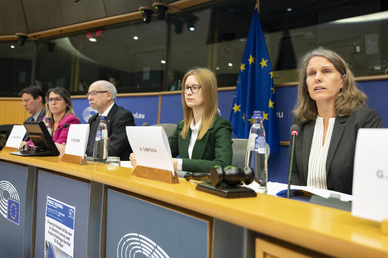 Fotografie 7: BUDG Public hearing - Financial impact of the war in Ukraine: current and future challenges for the EU Budget