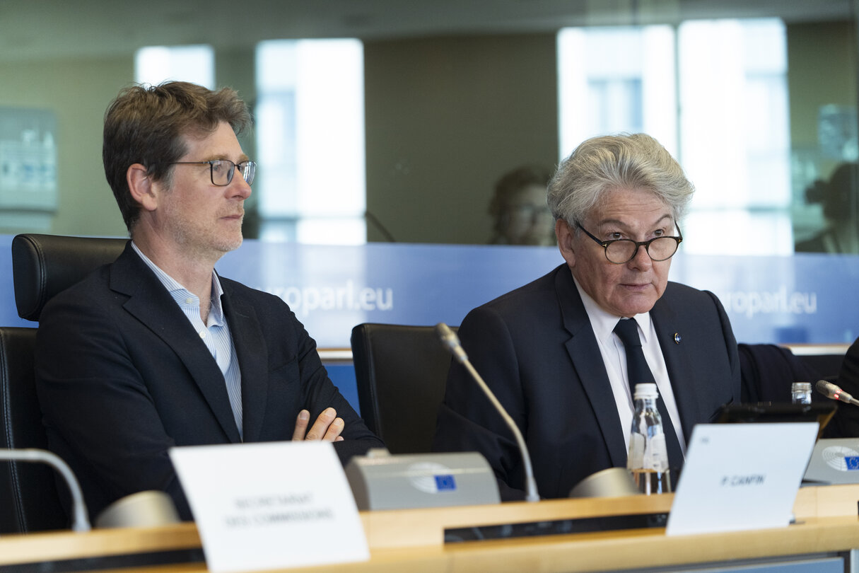 ENVI Committee - Exchange of views with Thierry Breton, Commissioner for Internal Market, as part of the structured dialogue.