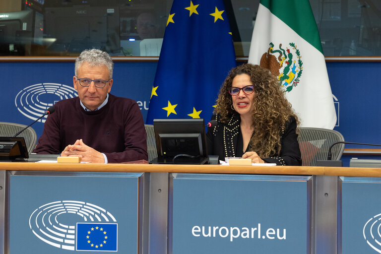 Foto 4: 29th meeting of the Joint Parliamentary Committee EU - Mexico : Signature agreement