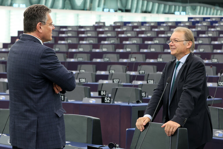 Fotografi 9: EP Plenary session - Revision of the Stability and Growth Pact