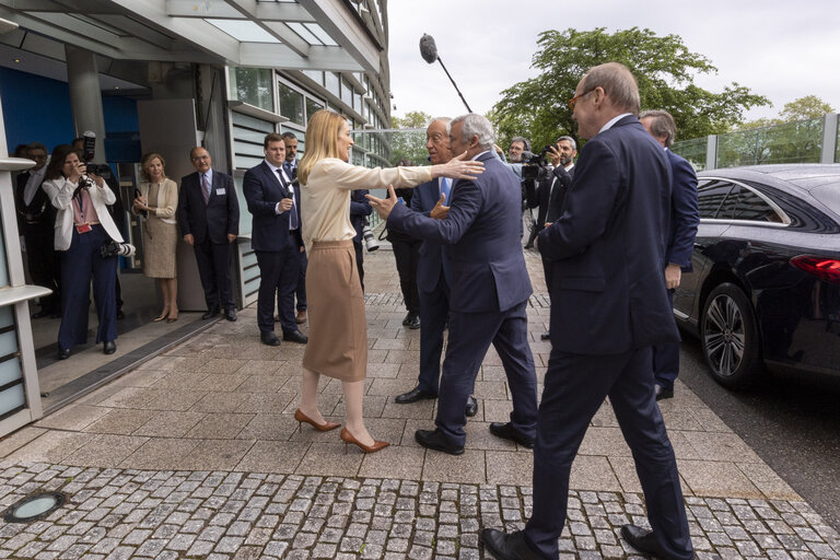 Fotó 37: Roberta METSOLA, EP President meets with Marcelo Rebelo de Sousa, President of Portugal