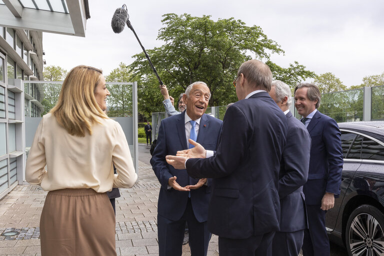 Fotó 36: Roberta METSOLA, EP President meets with Marcelo Rebelo de Sousa, President of Portugal