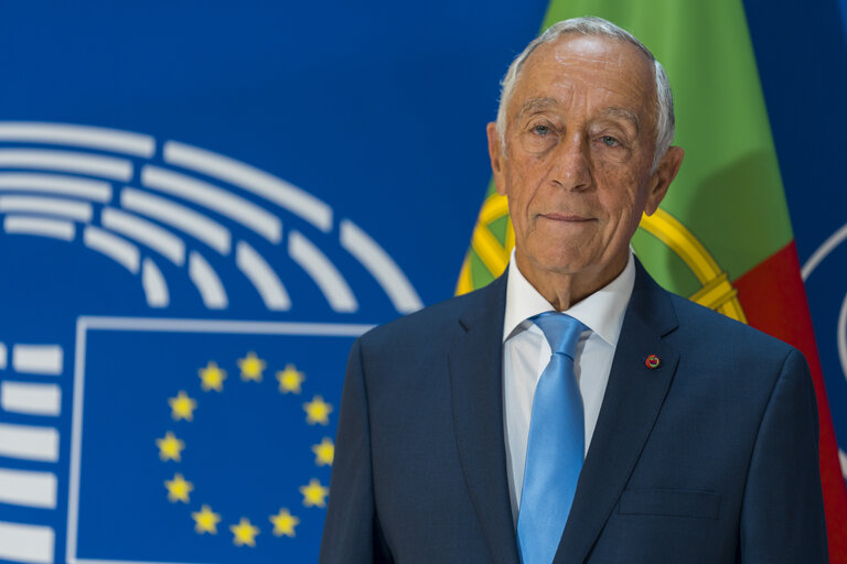 Fotó 19: Roberta METSOLA, EP President meets with Marcelo Rebelo de Sousa, President of Portugal