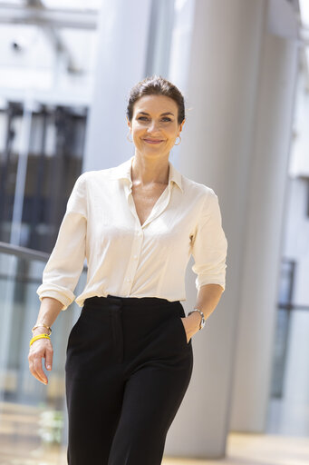 Photo 1 : Alessandra MORETTI in the EP in Strasbourg