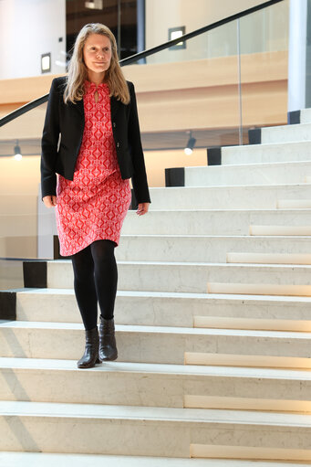 Henrike HAHN in the EP in Strasbourg