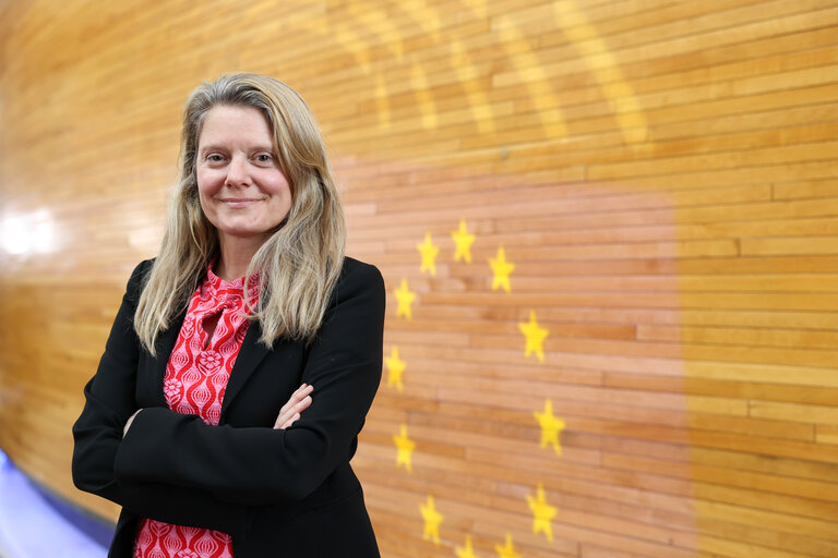 Billede 6: Henrike HAHN in the EP in Strasbourg