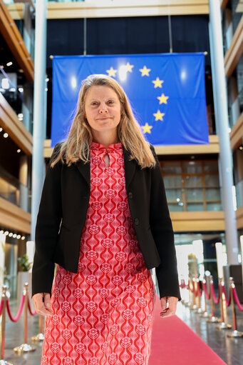 Billede 9: Henrike HAHN in the EP in Strasbourg