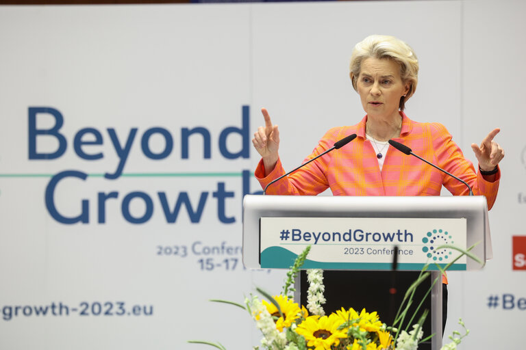 Zdjęcie 3: Beyond Growth 2023 Conference - Pathways towards Sustainable Prosperity in the EU - Opening plenary