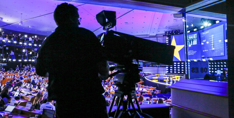 Fotografia 14: European Elections 2019 - Election night - Ambiance Shots