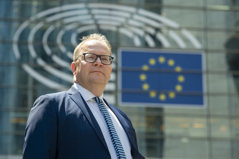 Urmas PAET in the EP in Brussels