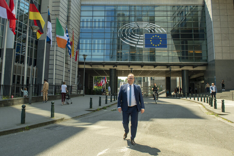 Fotogrāfija 11: Urmas PAET in the EP in Brussels