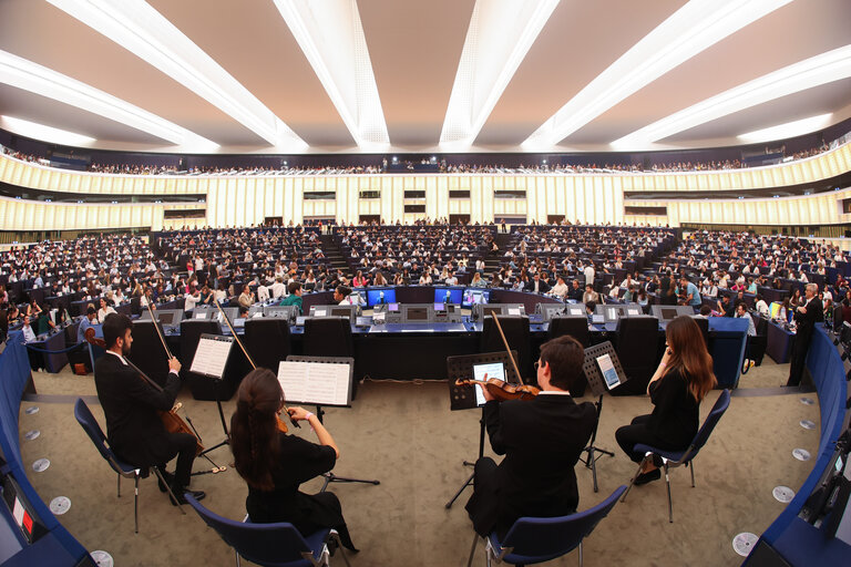 Fotografie 21: European Youth Event (EYE 2023) - Plenary session