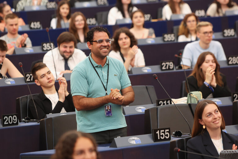 Fotografie 14: European Youth Event (EYE 2023) - Plenary session