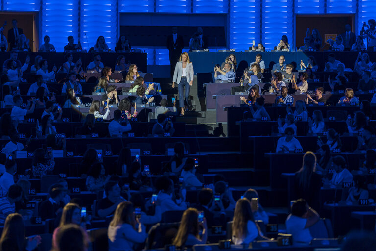 Photo 29: European Youth Event (EYE 2023).- Plenary session