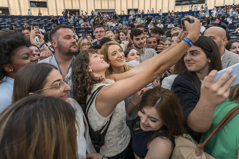 Fotagrafa 5: European Youth Event (EYE 2023).- Plenary session