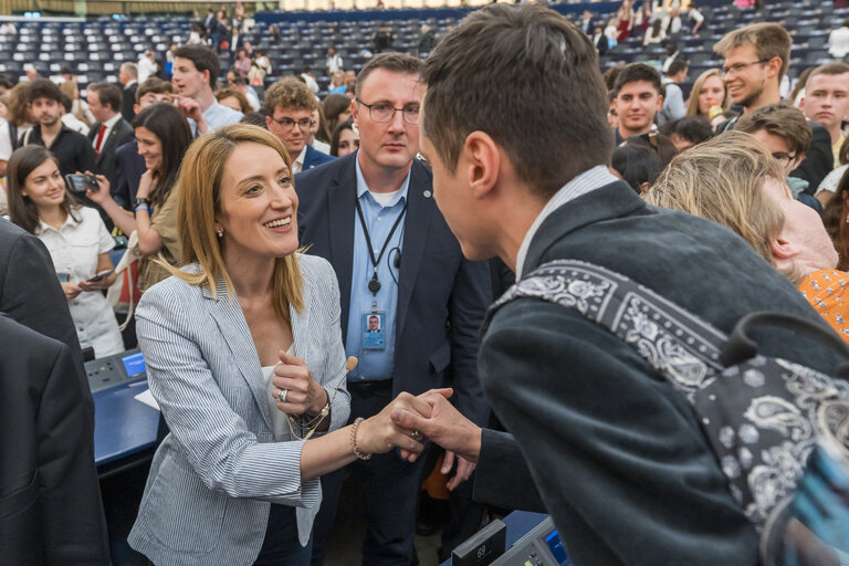 European Youth Event (EYE 2023).- Plenary session