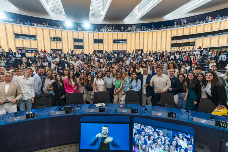 Photo 11: European Youth Event (EYE 2023).- Plenary session