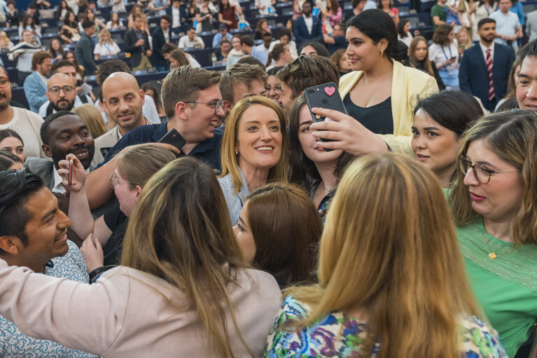 Photo 7: European Youth Event (EYE 2023).- Plenary session